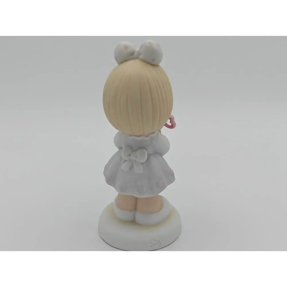 Precious Moments 520829 Enesco You Are My Number One Girl Figurine Taiwan 1988